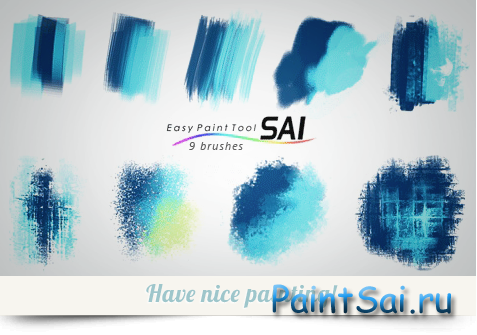 paint tool sai кисти