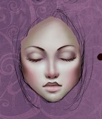 Рисование макияжа в Paint Tool SAI